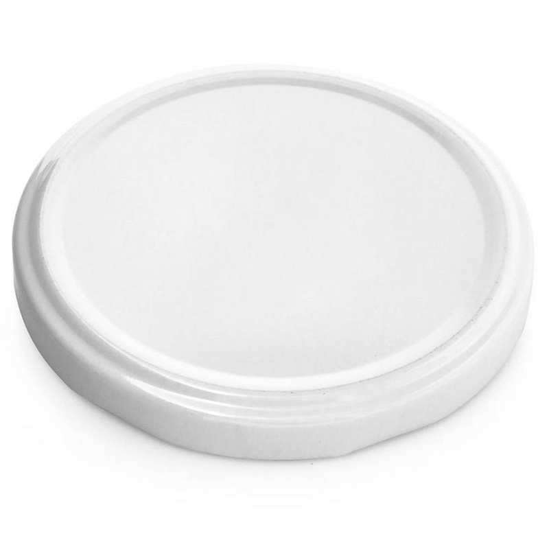 Víčko 100mm bílé (10ks)