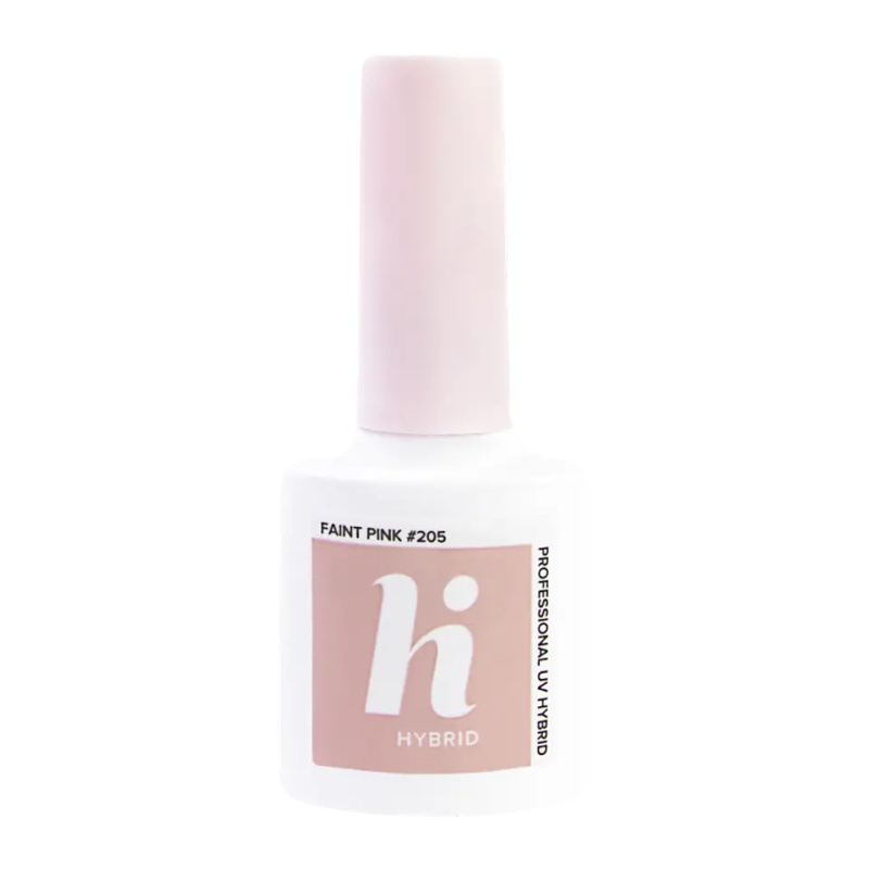 Hi Hybrid UV gel lak na nehty 205 Faint pink