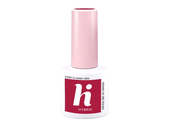 hi hybrid UV gel lak Classic Red 245