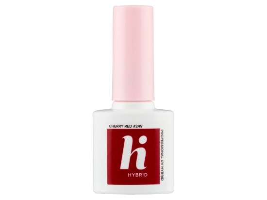 hi hybrid UV gel lak Cherry Red 249