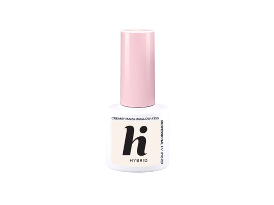 hi hybrid UV gel lak Creamy Marshm 355