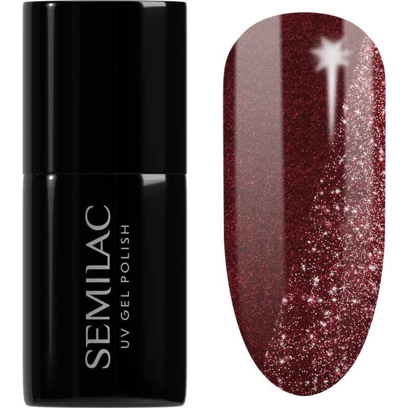 Semilac UV Hybrid Day and Night gelový lak na nehty s použitím UV/LED lampy odstín 397 Tea Before Wine 7 ml