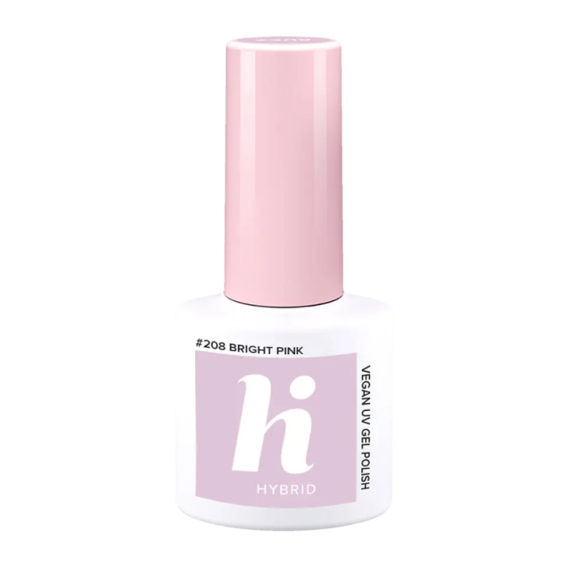 hi hybrid UV gel lak Bright Pink 208