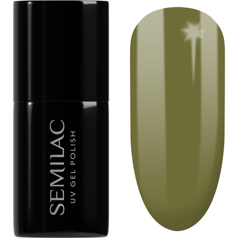 Semilac UV Hybrid WellBeing gelový lak na nehty s použitím UV/LED lampy odstín 659 Matcha Latte 7 ml