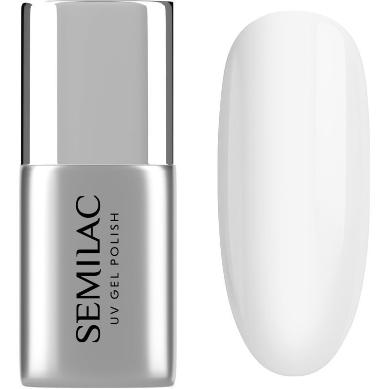 Semilac UV Gel Top No Wipe Sparkle Diamond vrchní gelový lak pro ochranu a lesk bez výpotku 7 ml