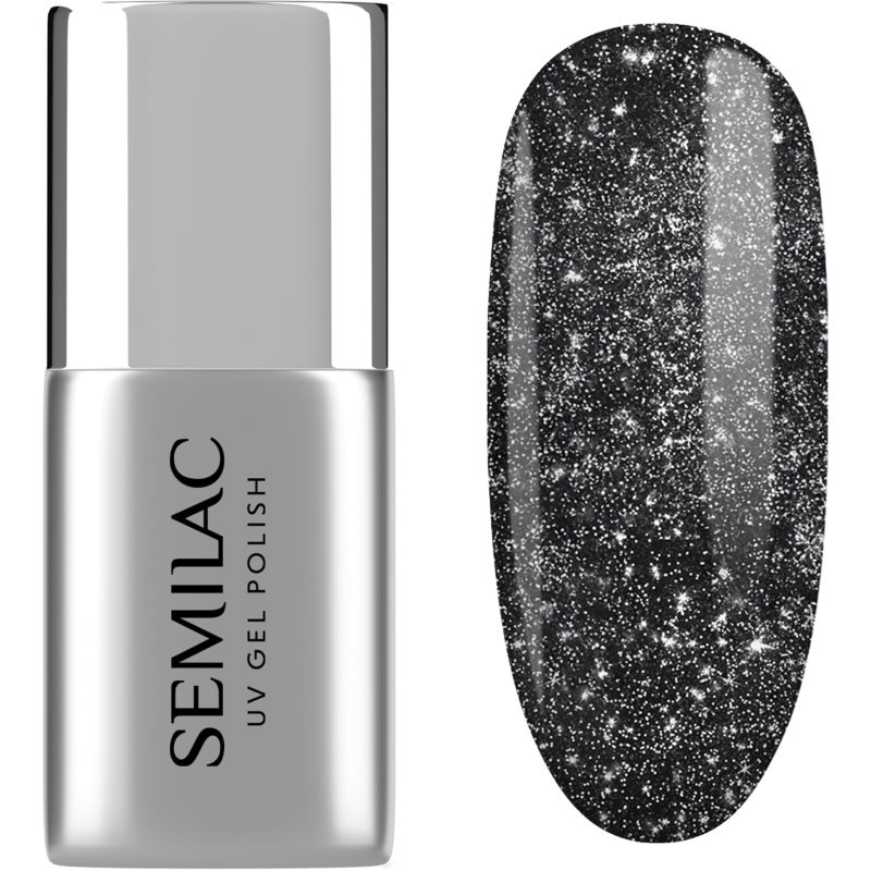 Semilac UV Gel Top Flash ON vrchní gelový lak pro ochranu a lesk bez výpotku odstín T21 7 ml