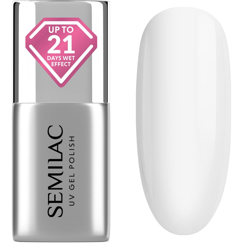 Semilac UV Gel Top Get Wet gelový vrchní lak na nehty 7 ml