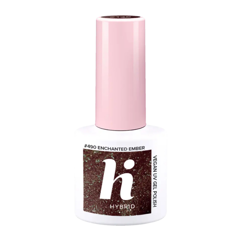 Hi Hybrid UV gel lak na nehty 490 Enchanted Ember 5 ml