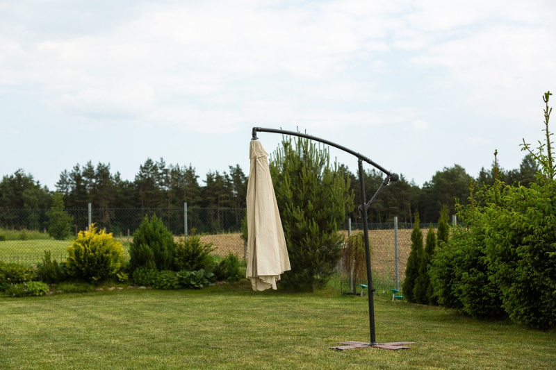 Tomido Zahradní slunečník EXCLUSIV 300 cm BEIGE
