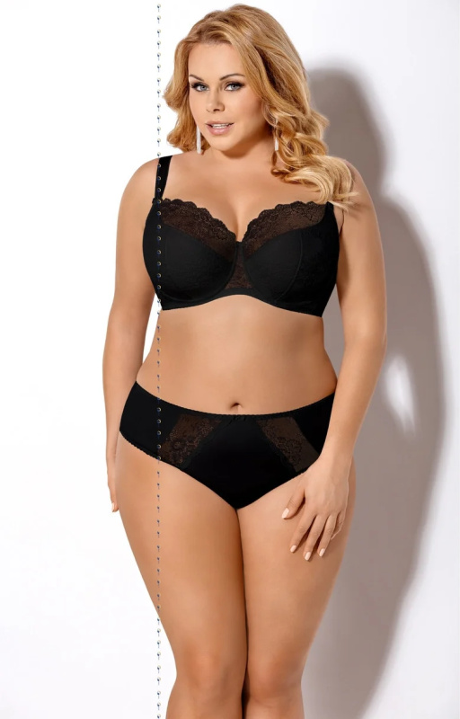 Podprsenka Gorsenia K357 Blanca Barva: Černá, Velikost: 75G
