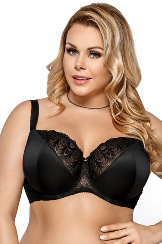 Dámská podprsenka 425 Casablanca black - GORSENIA černá 90/H