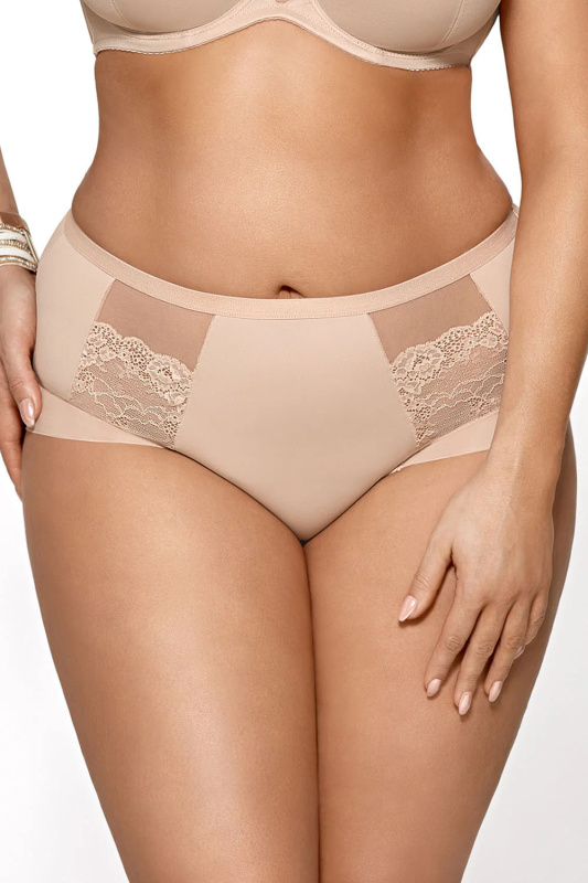 Kalhotky Gorsenia K442 Luisse Barva: Béžová, Velikost: 2XL