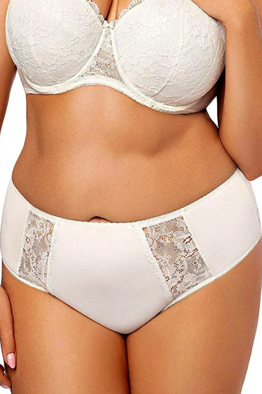 Kalhotky Gorsenia K484 Peony Barva: Smetanová, Velikost: XL