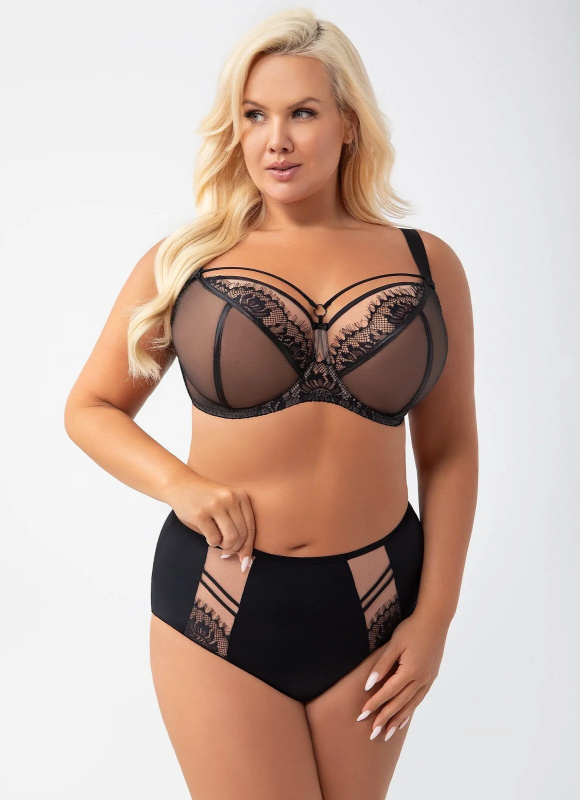 Podprsenka Gorsenia K496 Paradise Barva: Černá, Velikost: 80G