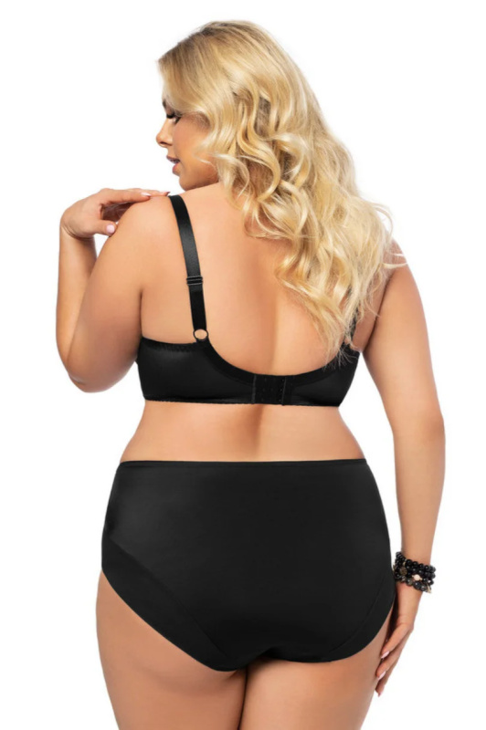 Brazilky Gorsenia K498 Paradise Barva: Černá, Velikost: 2XL