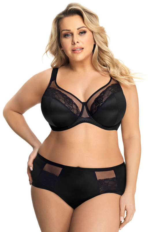 Kalhotky Gorsenia K442 Luisse Barva: Černá, Velikost: 3XL