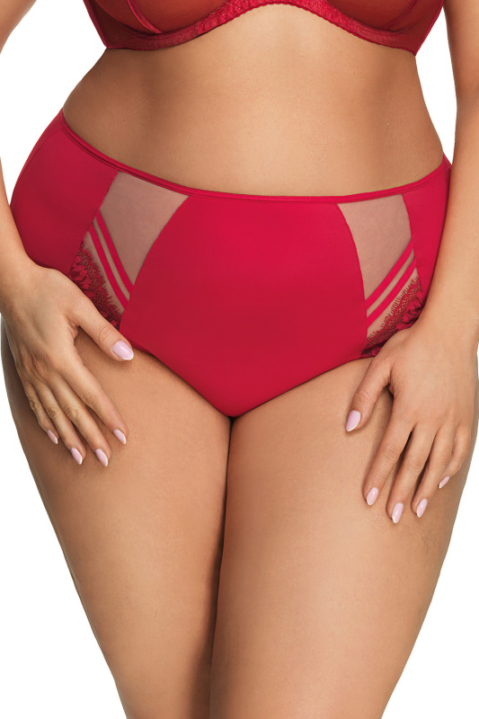 Kalhotky Gorsenia K497 Paradise Barva: Červená, Velikost: 2XL