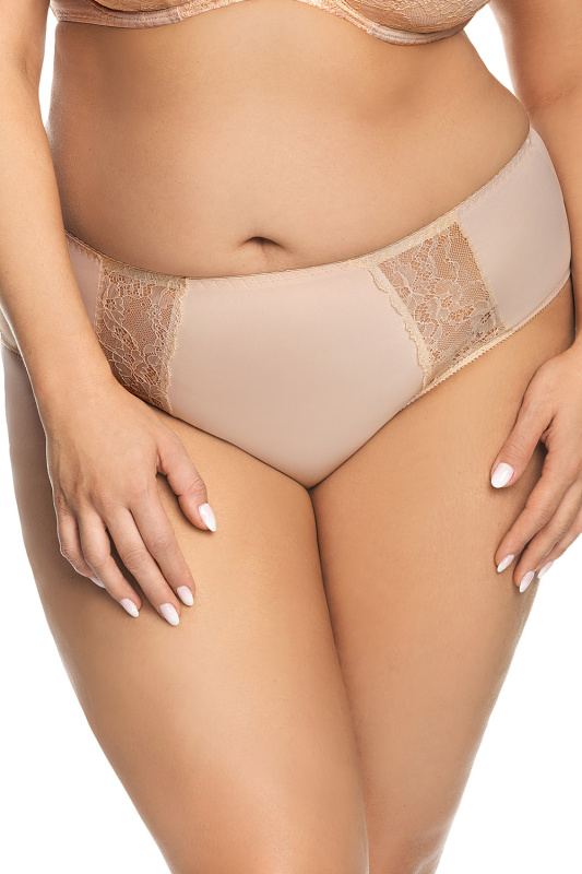Kalhotky Gorsenia K484 Peony Barva: Béžová, Velikost: 2XL