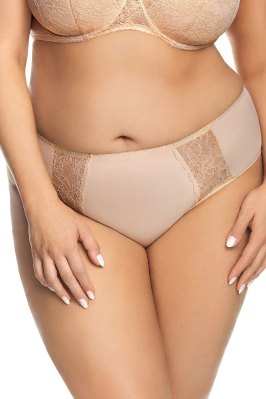 Brazilky Gorsenia K485 Peony Barva: Béžová, Velikost: XL