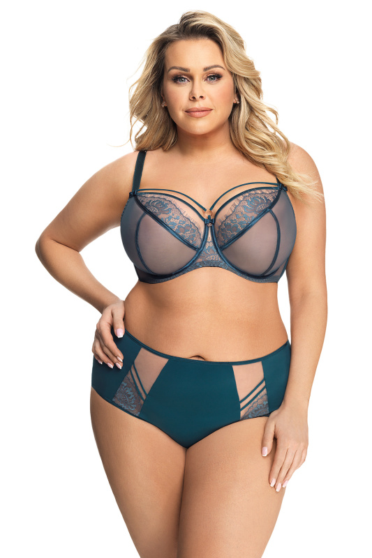 Kalhotky Gorsenia K497 Paradise Barva: Zelená, Velikost: 3XL