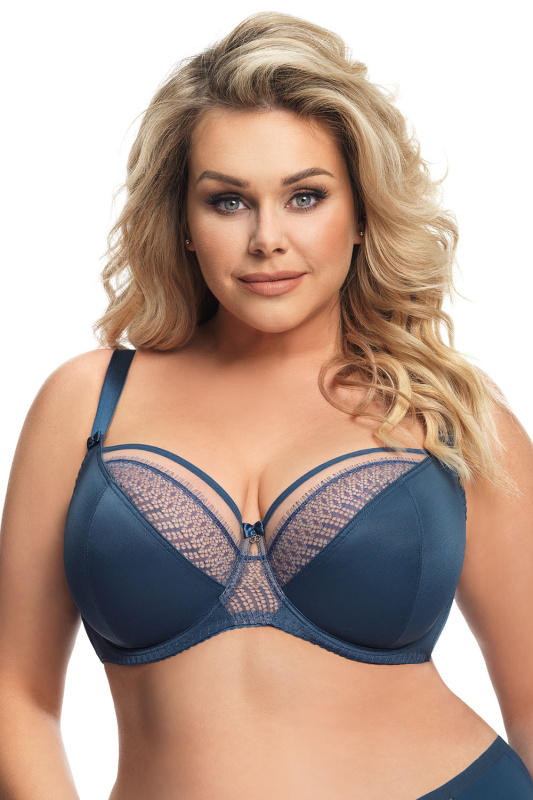 Podprsenka Gorsenia K636 Faro Barva: Modrá, Velikost: 65H