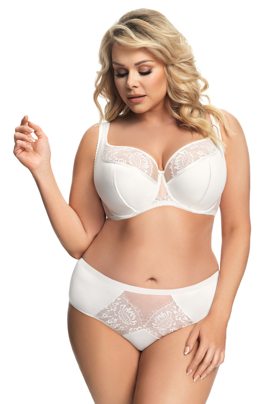 Kalhotky Gorsenia K648 Alicante Barva: Smetanová, Velikost: 4XL