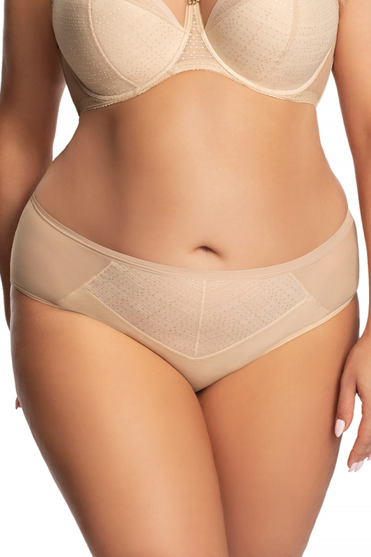 Kalhotky Gorsenia K682 Christina Barva: Béžová, Velikost: XL
