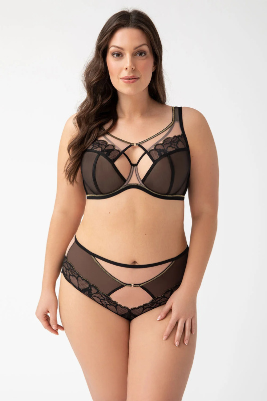 Kalhotky Gorsenia K759 Saanvi Barva: Černá, Velikost: M