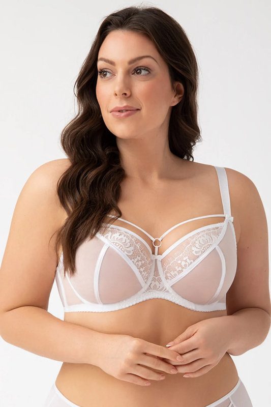 Podprsenka Gorsenia K496 Paradise Barva: Bílá, Velikost: 75L