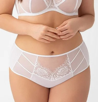 Kalhotky Gorsenia K497/1 Paradise Barva: Bílá, Velikost: 4XL