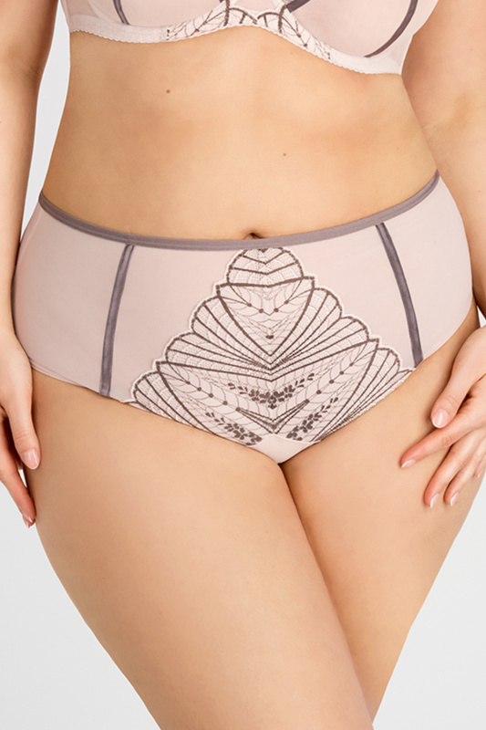 Kalhotky Gorsenia K838 Caffe Latte Barva: Béžová, Velikost: 2XL