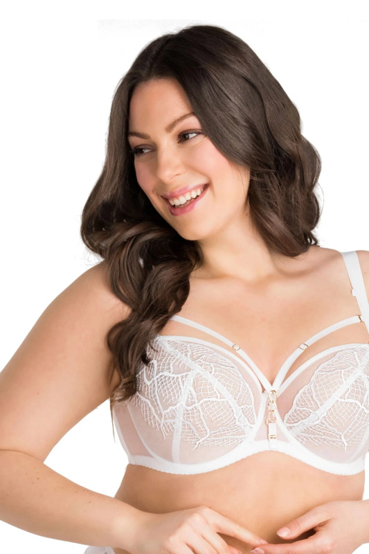 Podprsenka Gorsenia K849 Forever White Barva: Bílá, Velikost: 100D