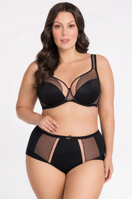 Podprsenka Gorsenia K441/1 Luisse Barva: Černá, Velikost: 65G