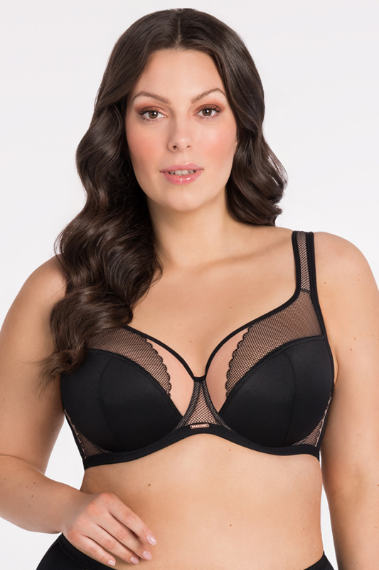 Podprsenka Gorsenia K441/1 Luisse Barva: Černá, Velikost: 65G