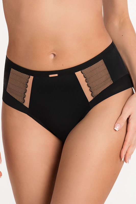 Kalhotky Gorsenia K442/1 Luisse Barva: Černá, Velikost: XL