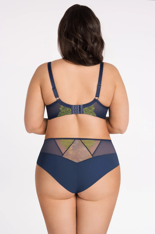 Kalhotky Gorsenia K799 Arianna Barva: Modrá - tmavě, Velikost: 3XL