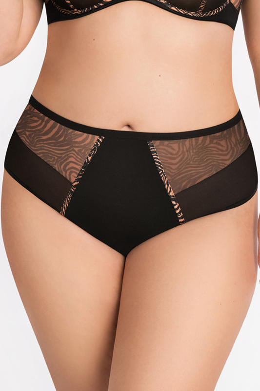 Kalhotky Gorsenia K880 Gisel Barva: Černá, Velikost: XL