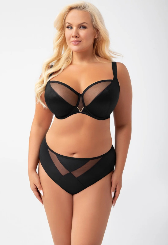 Měkká podprsenka Gorsenia K 564 Vicky černá 75M