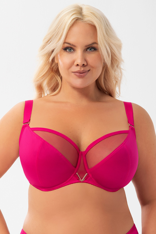 Podprsenka Gorsenia K564/1 Vicky Barva: Růžová, Velikost: 70G