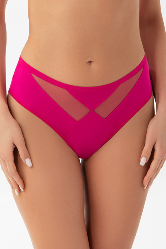 Brazilky Gorsenia K567/1 Vicky Barva: Růžová, Velikost: XL