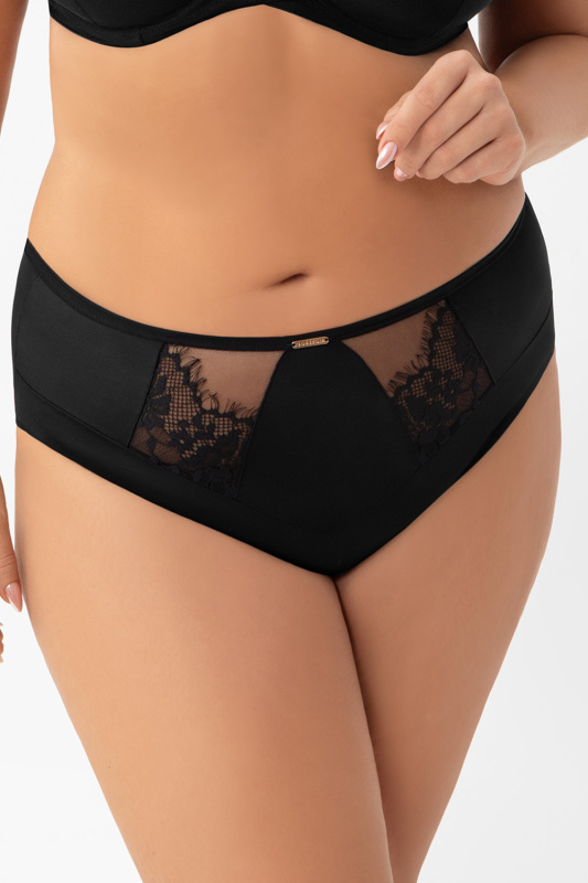 Kalhotky Gorsenia K938 Evia Barva: Černá, Velikost: 4XL