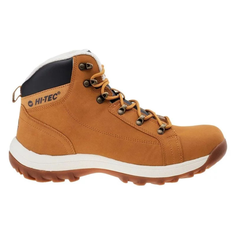 Pánské boty Haites Mid AVSAW22-HT-BD-02 / 92800330668 Camel hnědá - Hi-Tec 41 Hnědá