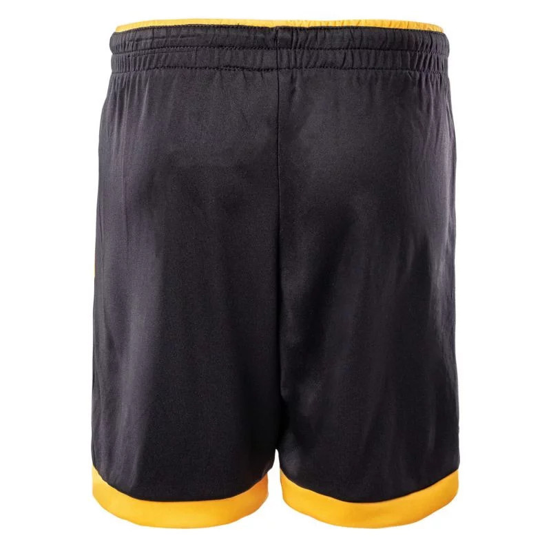 Dětské šortky Platense II Jr 92800406571 černé/oranžové - Huari 122