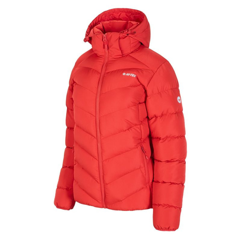 Zimní bunda Lady Safi II W 92800550502 červená - Hi-tec M SVĚTLE ČERVENÁ
