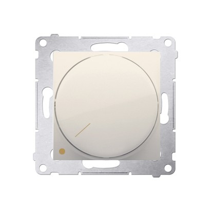 Stmívač pro stm. LED SIMON 54 DS9L2.01/41, ot. stm., tlač. sp., 5-215W, 4 vodič., krémová