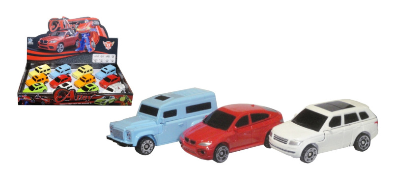 Auto robot – plastové autíčko měnící se na robota