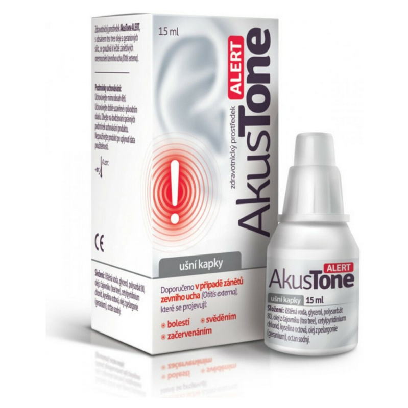 AkusTone ALERT ušní kapky 15ml
