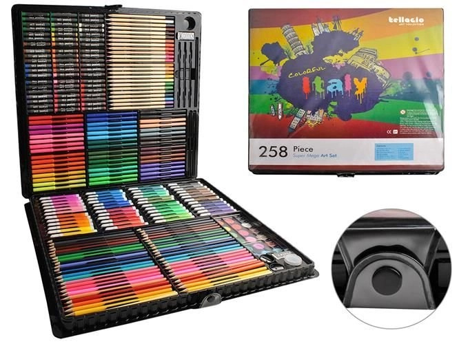 Obří sada na malování a kreslení v kufříku