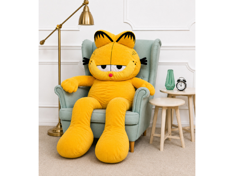 Tomido Garfield - 160 CM Kolor: żółty, Warianty rozmiarowe: 160 cm