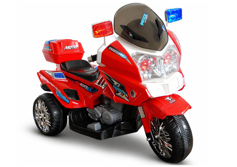 CH815 Dobíjecí motocykl červená